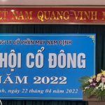 Công
                            bố thông tin Biên bản họp và Nghị quyết Đại hội đồng cổ đông thường niên Công ty Cổ phần May
                            Nam
                            Định 2022